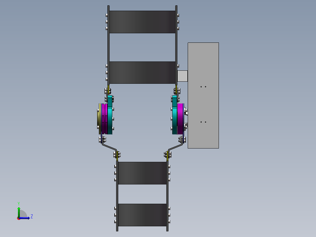 膝关节康复机器人三维SW2020带参+CAD+说明书