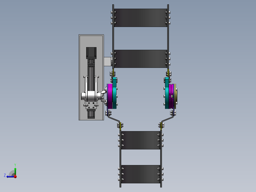 膝关节康复机器人三维SW2020带参+CAD+说明书