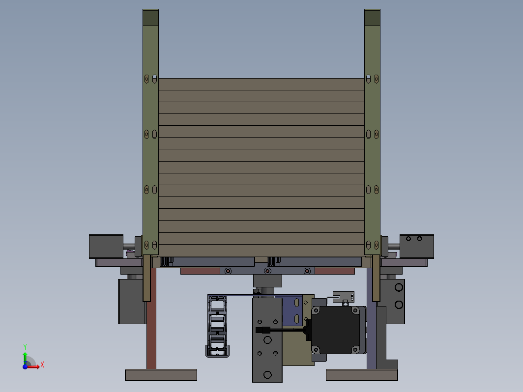 硬盘上料机3D