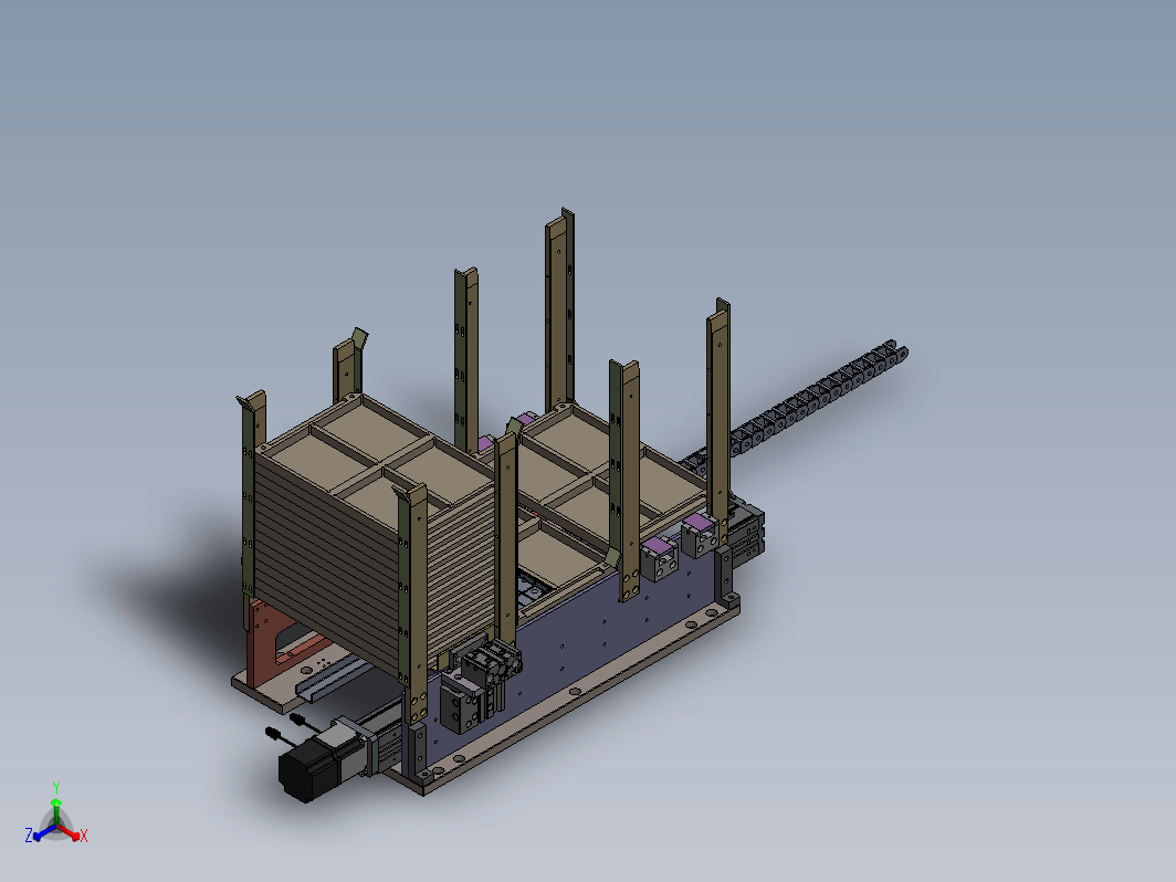 硬盘上料机3D