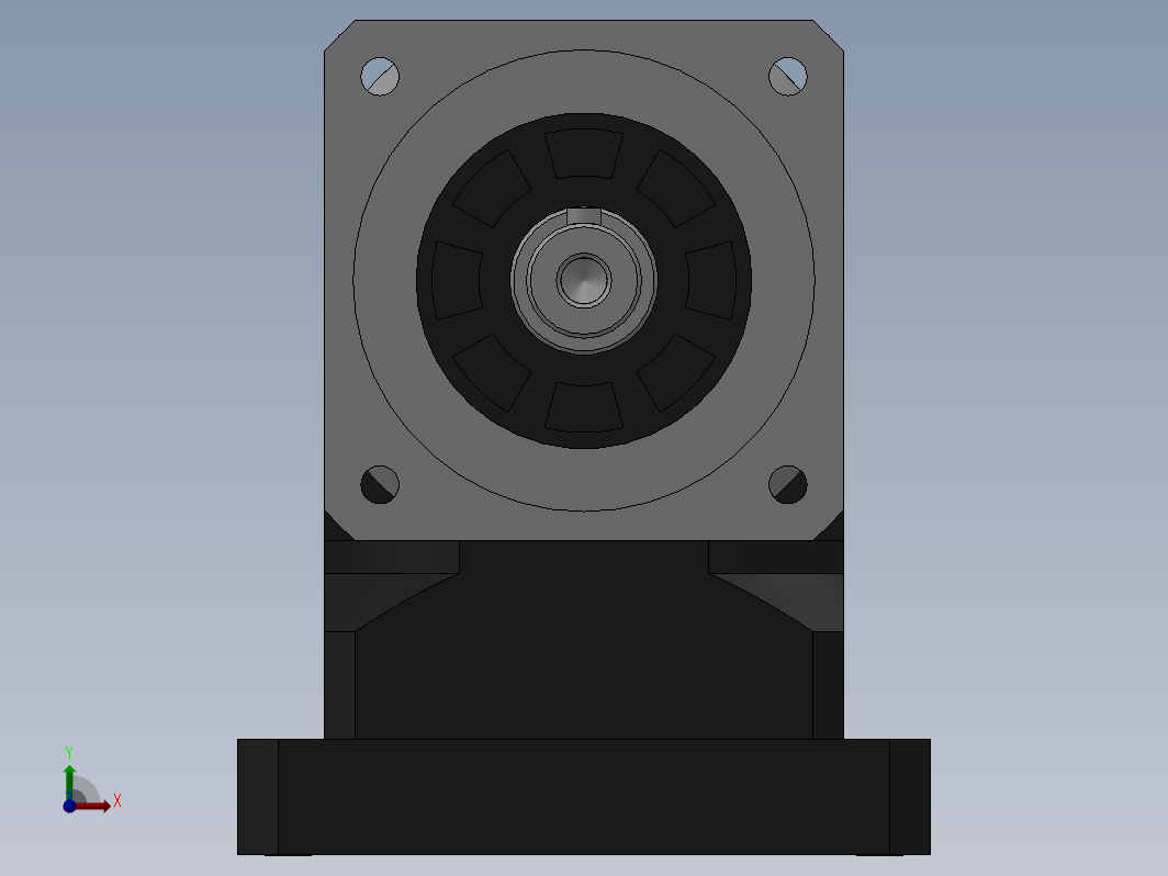 ZPLF90转120(孔输出)[ZPLF90-5-S2-P2-20]精密行星减速机