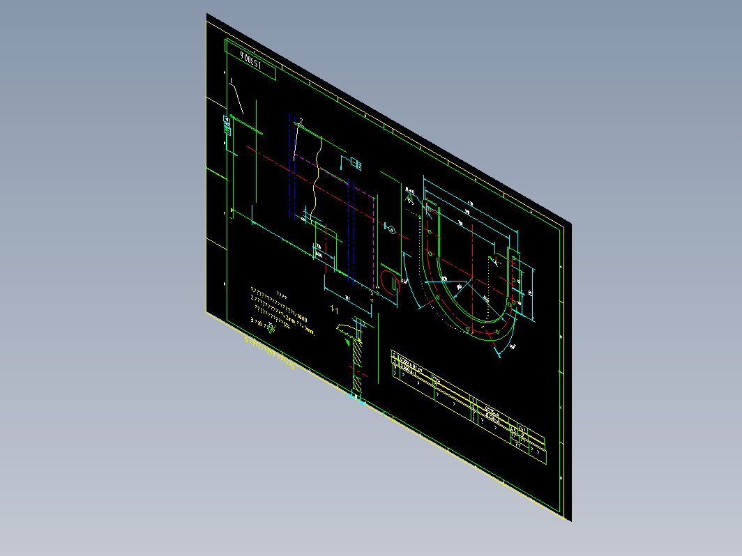 LS300螺旋输送机图纸 （带公差图纸较多）