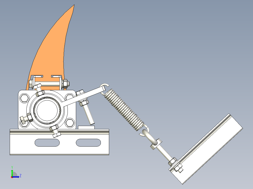 输送带粗扫器