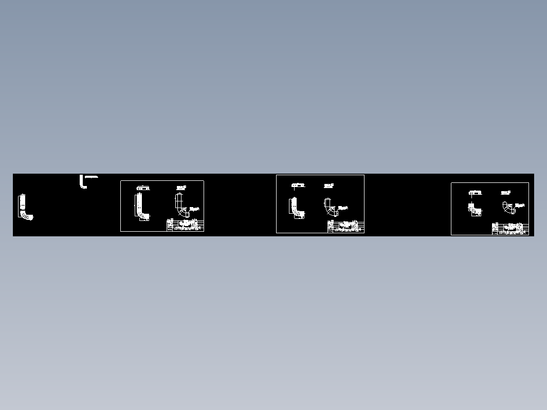 转弯辊道输送机CAD