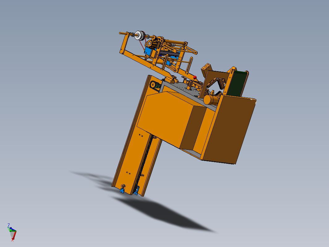 【1645】立式包装机SW模型