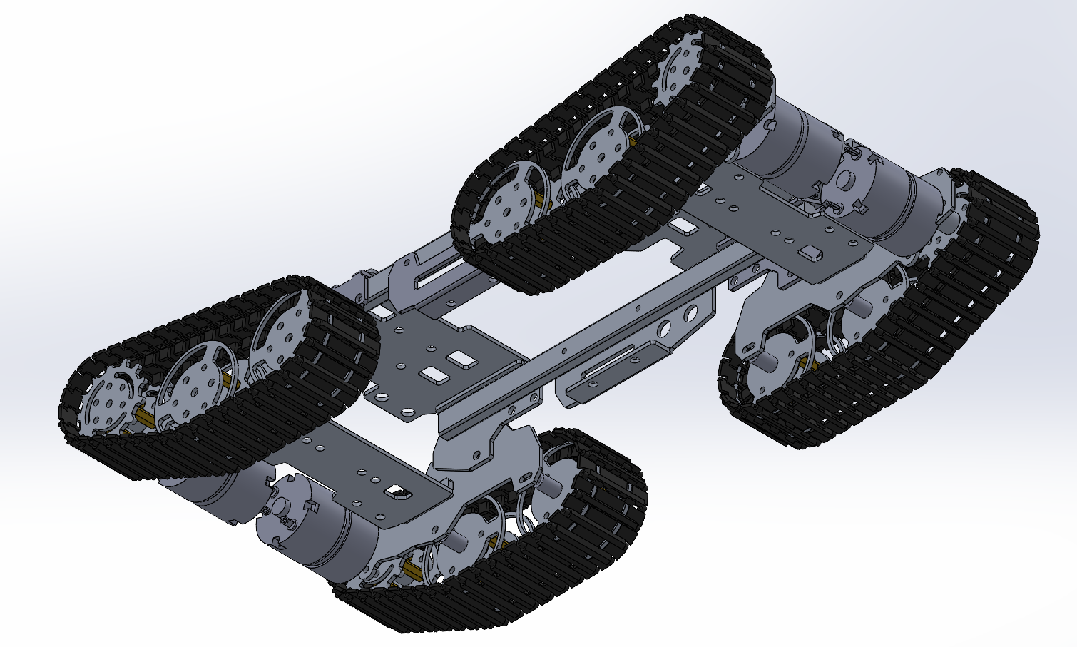 SN1300 RC四轮履带坦克底盘