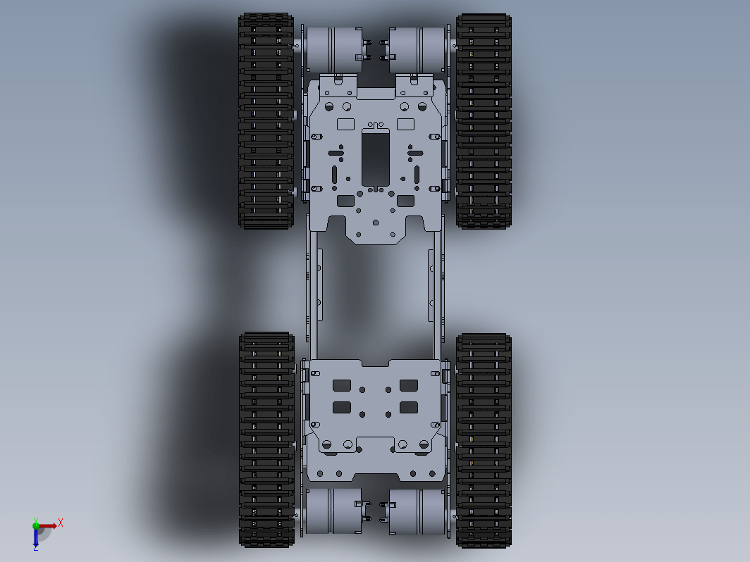 SN1300 RC四轮履带坦克底盘