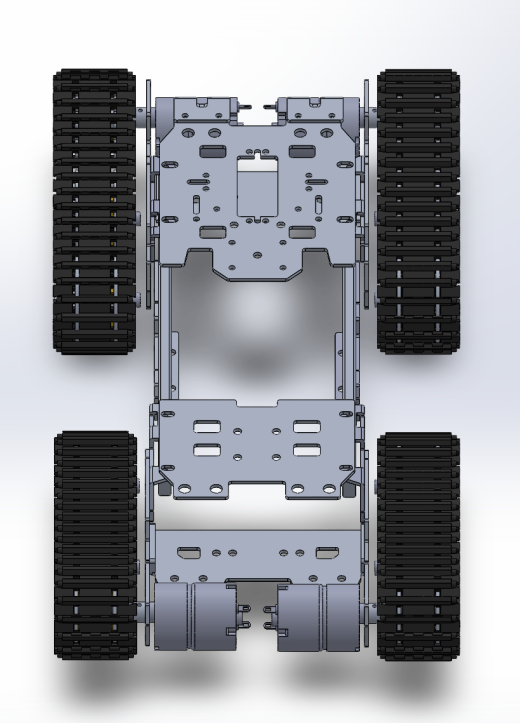SN1300 RC四轮履带坦克底盘缩略图