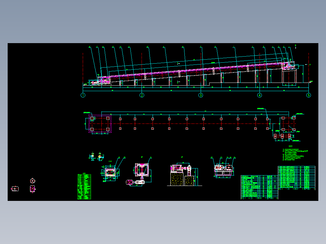 XGZ-08铸石砌板散料刮板输送机