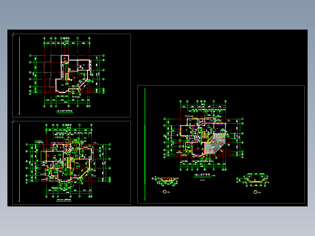 山庄别墅建筑图