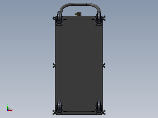 移动物料框3D数模图纸 Solidworks设计 附STEP缩略图