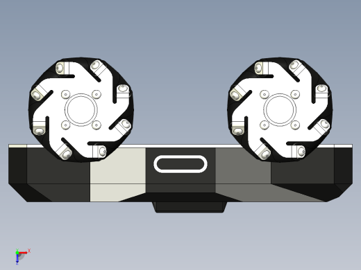 robot chassis麦克纳姆轮小车缩略图