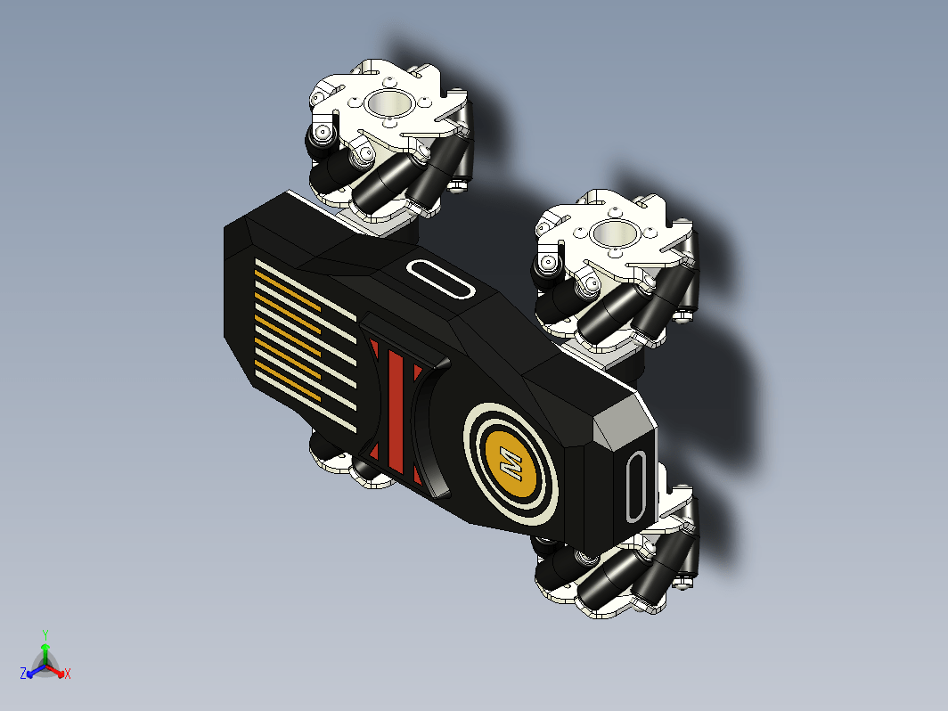 robot chassis麦克纳姆轮小车