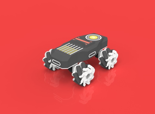 robot chassis麦克纳姆轮小车缩略图
