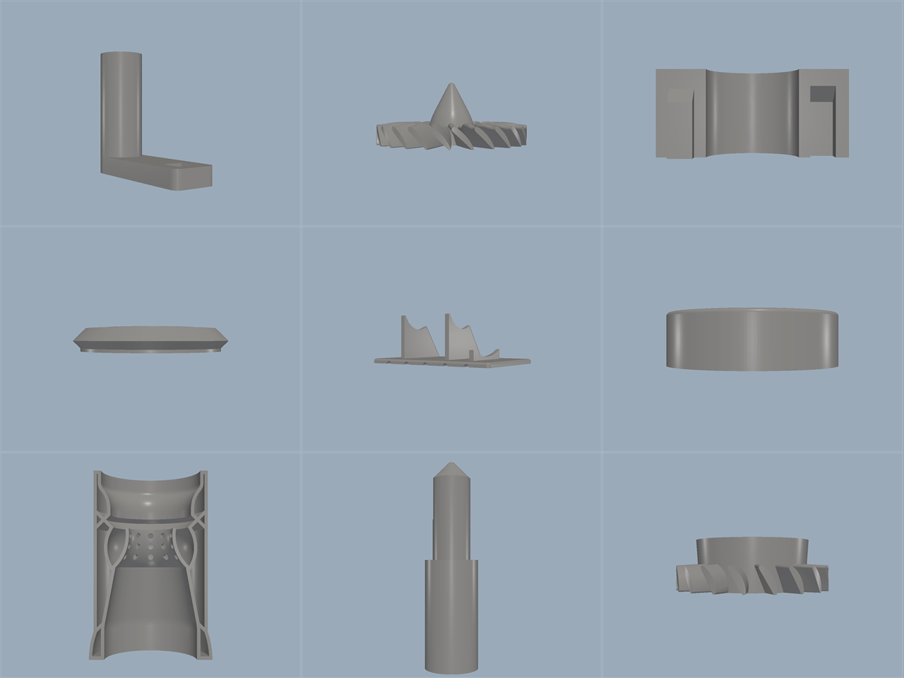 适合3D打印的喷气发动机