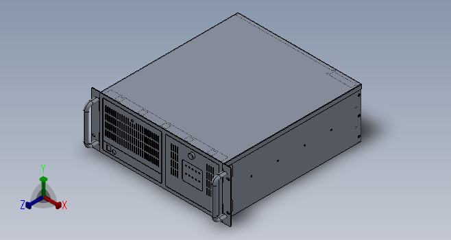 研华（ADVENTECH) 4U上架式工控机机箱N