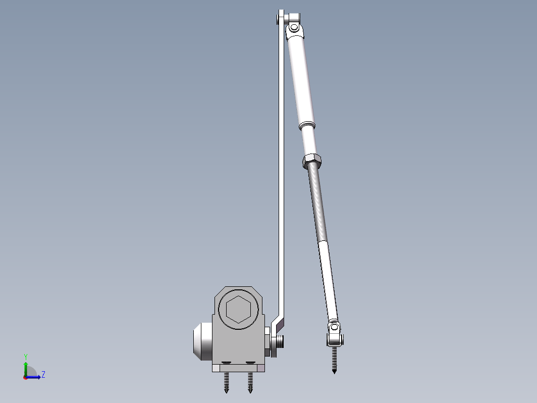 防火门电动闭门器-液压器