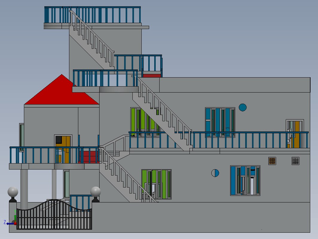 MY HOME双层别墅