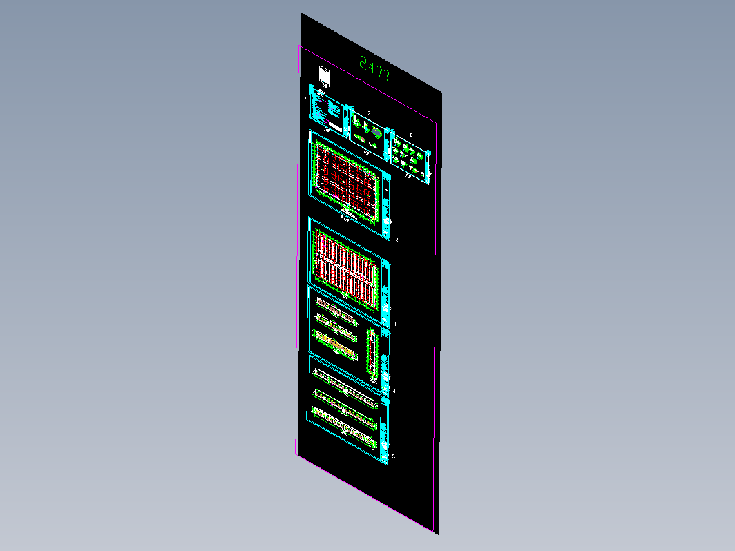 宁德鹏康电机有限公司钢结构厂房CAD