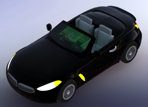 Surface modeling轿车缩略图
