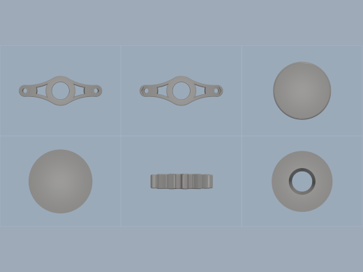 齿轮结构指尖陀螺 New_hand_spinner_three_gears缩略图