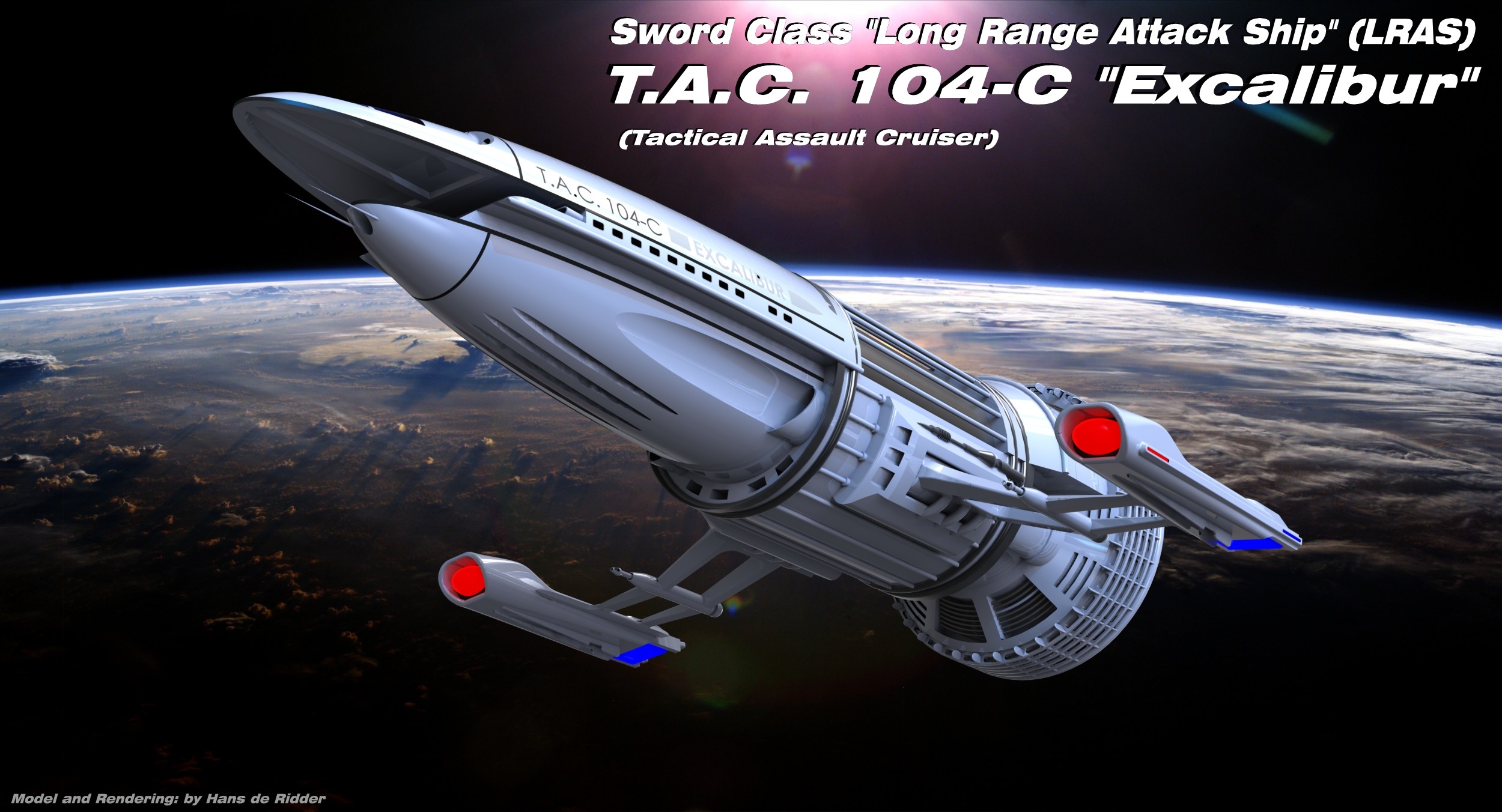 T.A.C.104-c宇宙飞船