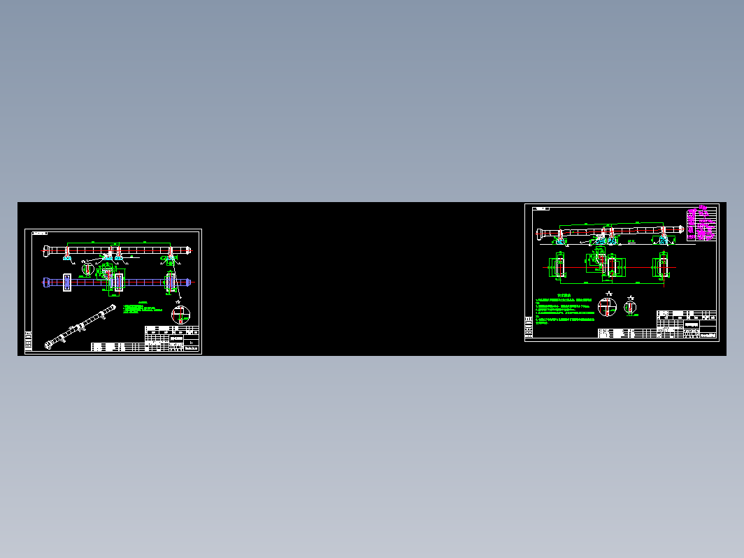 1.4×35m回转窑基础图