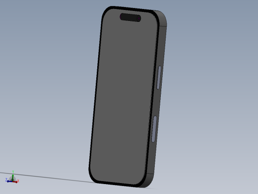 苹果 iphone 15 pro 的结构设计（网上蓝图）缩略图