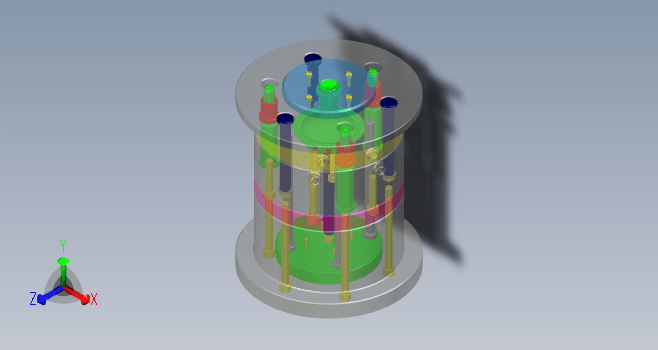 机油盖注塑模具设计一模一腔三维Creo2.0带参+CAD+说明