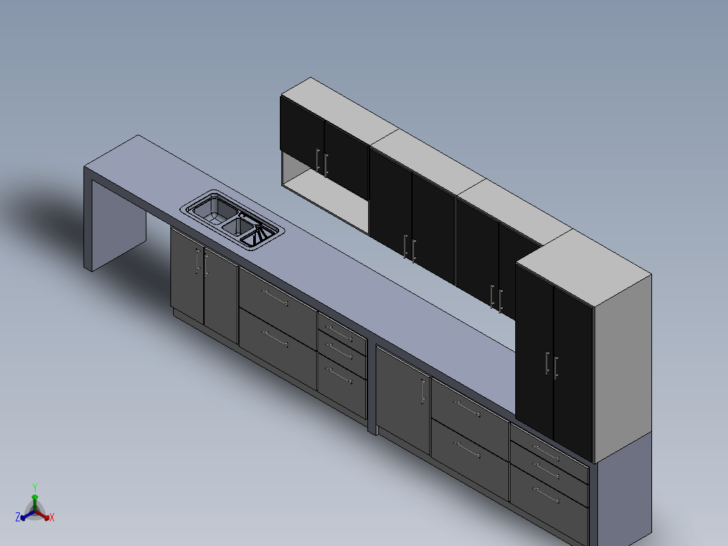 Kitchen furniture厨房灶台