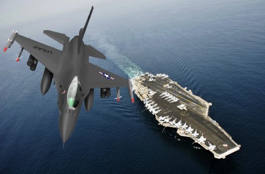 完整的F-16战斗机图纸