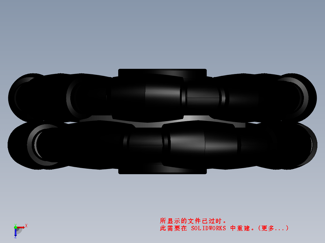 Rotacaster 双排全向轮