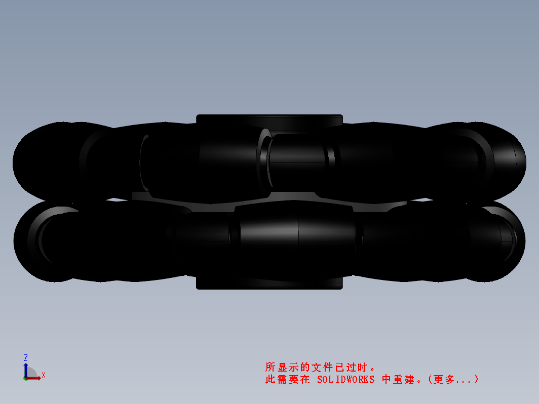 Rotacaster 双排全向轮