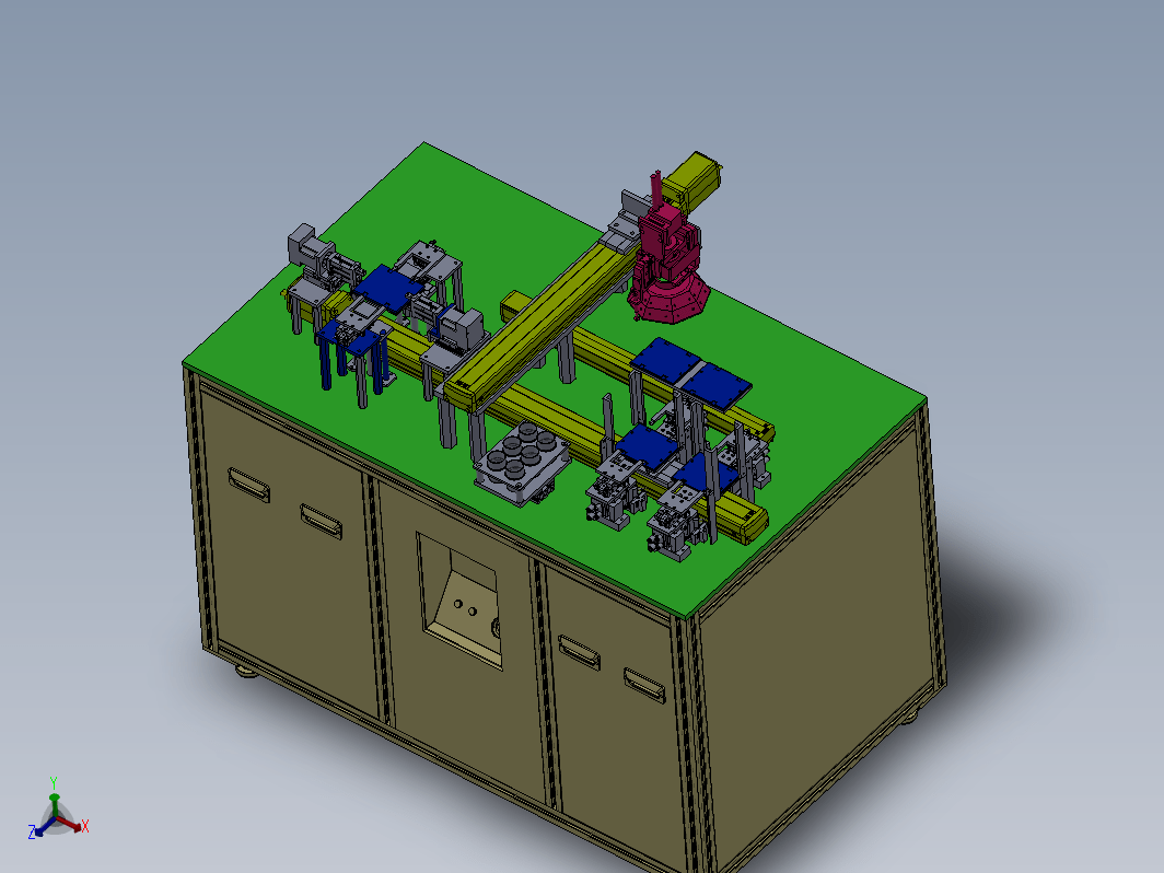 87光学检测设备3D模型