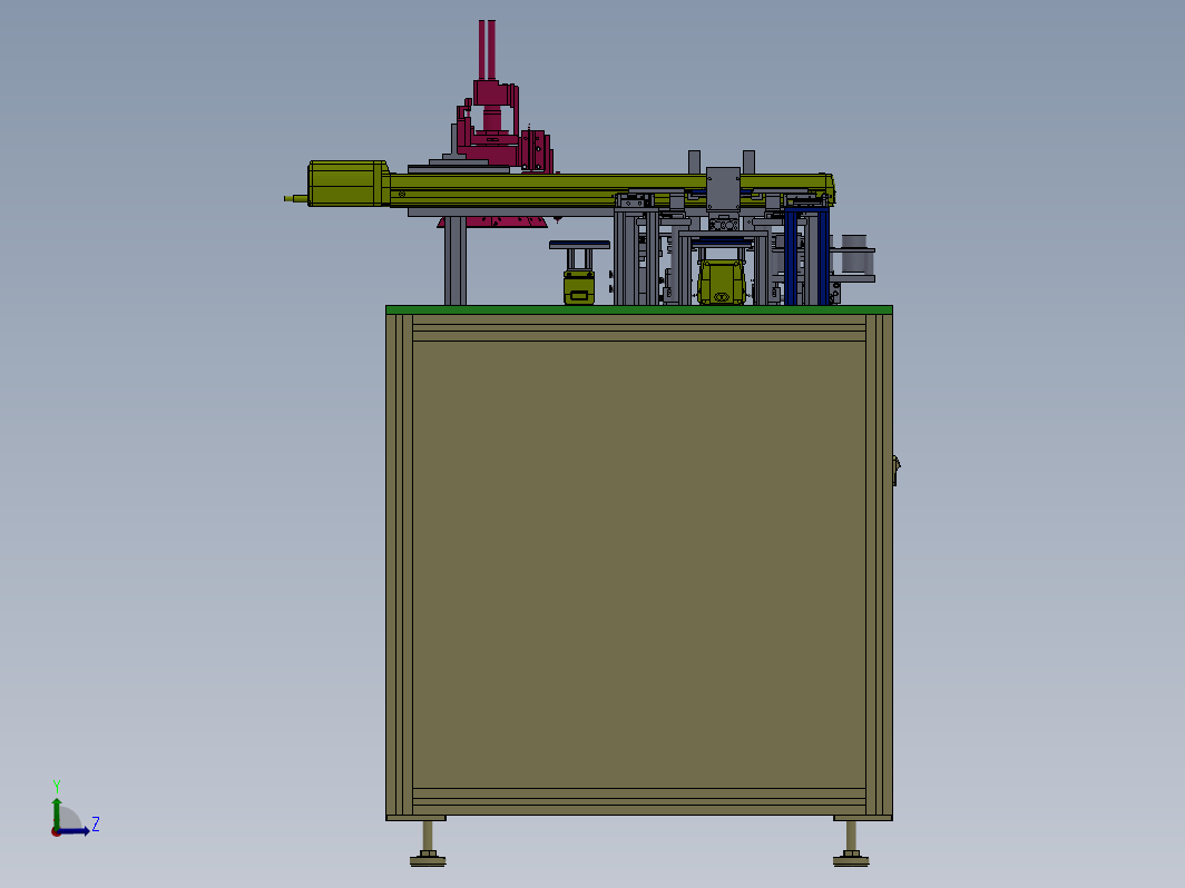 87光学检测设备3D模型