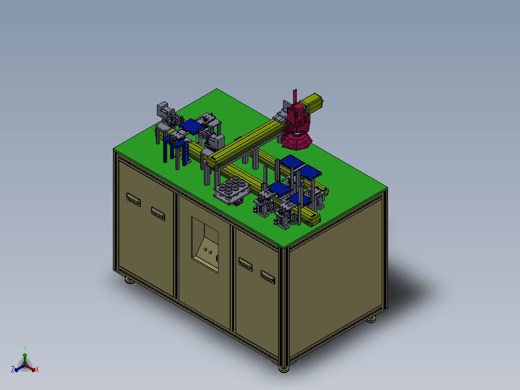 87光学检测设备3D模型