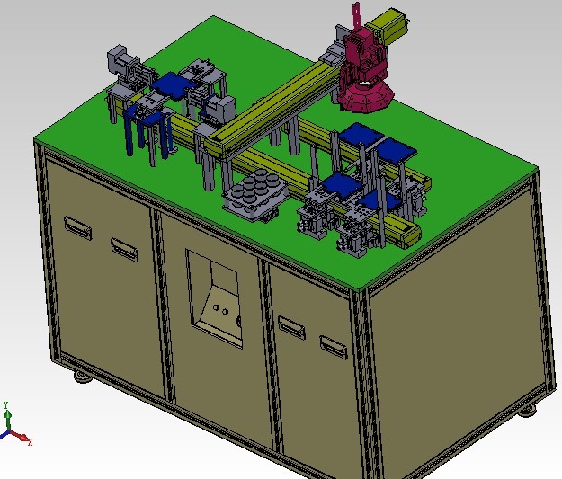 87光学检测设备3D模型