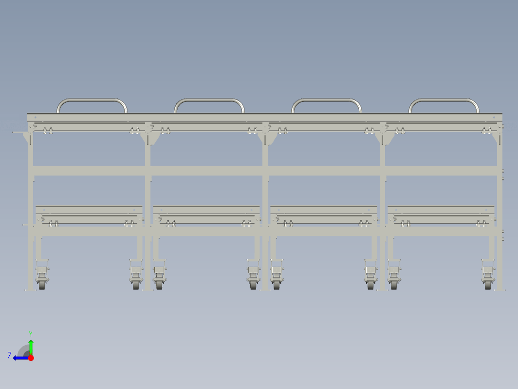 模具架模型三维