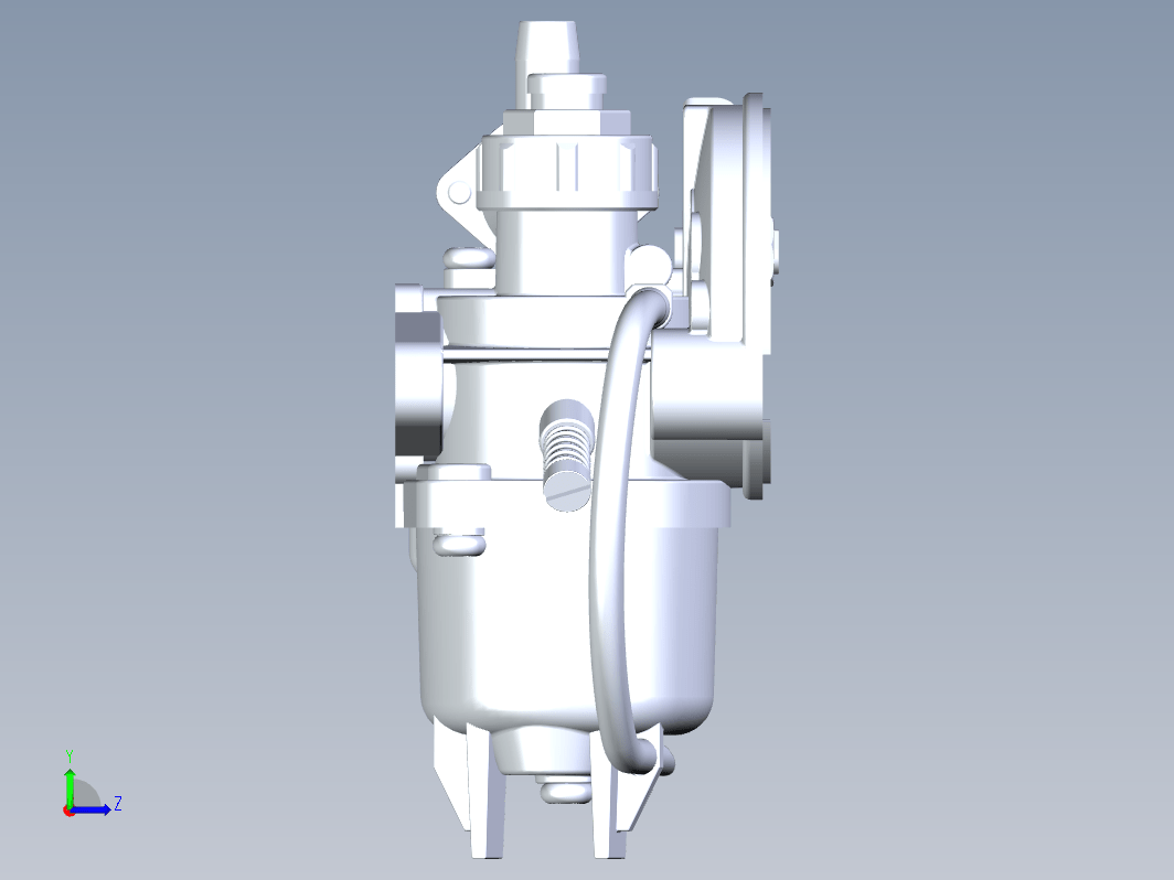 49cc摩托车化油器模型