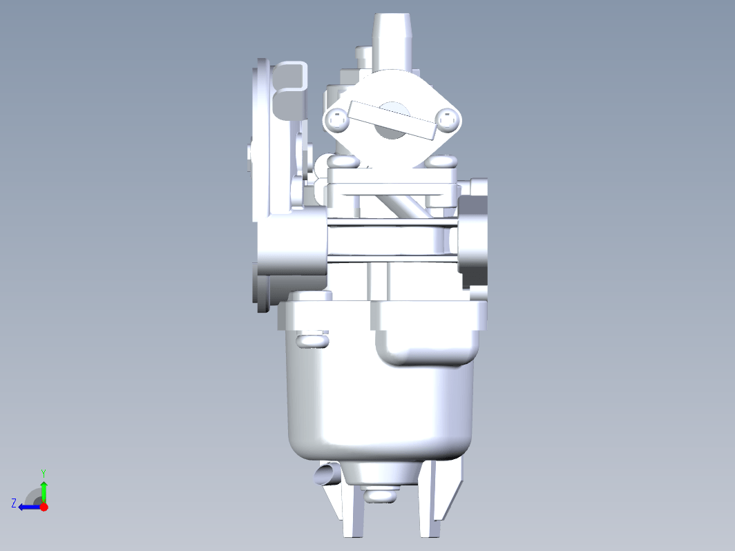 49cc摩托车化油器模型