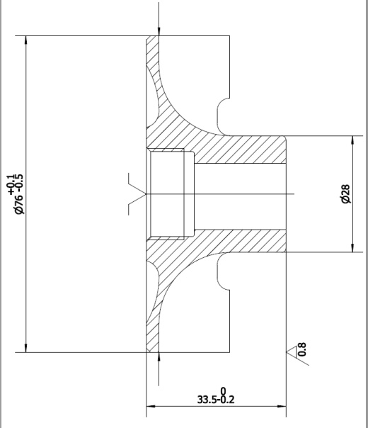 水泵叶轮机械加工工艺规程及夹具设计+CAD+说明书缩略图