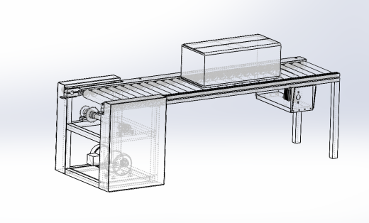  滚筒输送线模型缩略图