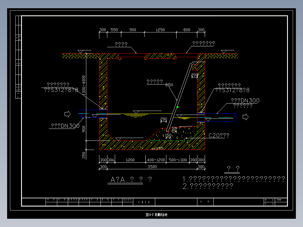 格栅沉砂池