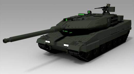 豹2 Leopard-2A6主战坦克缩略图