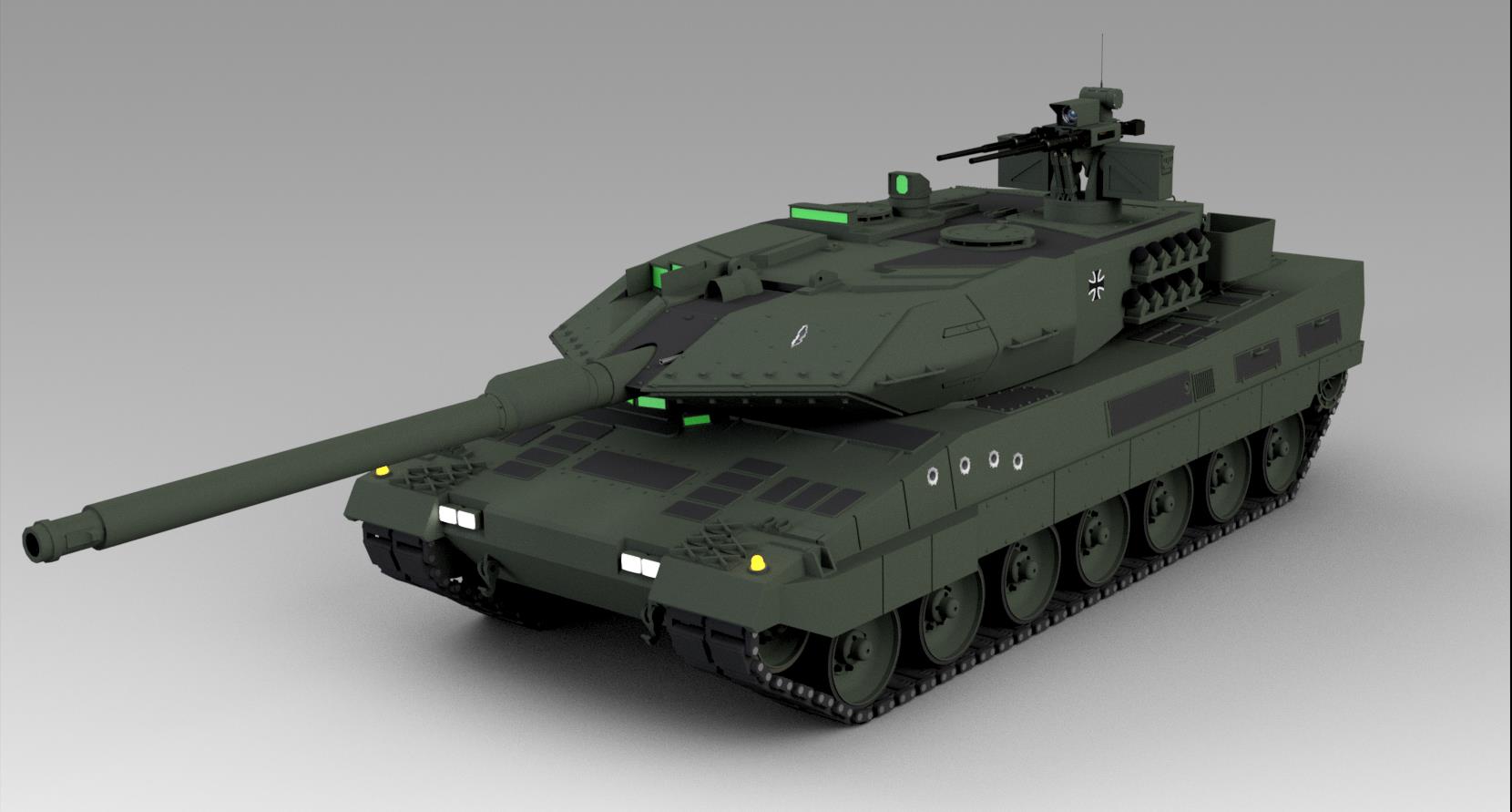 豹2 Leopard-2A6主战坦克