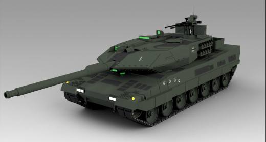 豹2 Leopard-2A6主战坦克缩略图