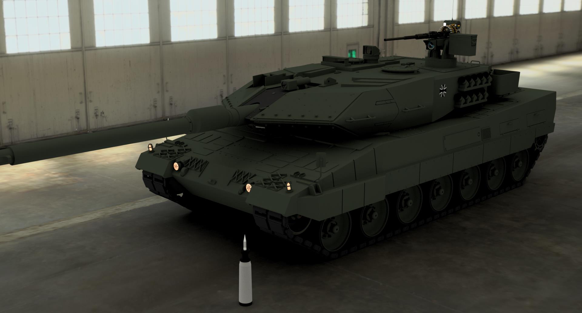 豹2 Leopard-2A6主战坦克