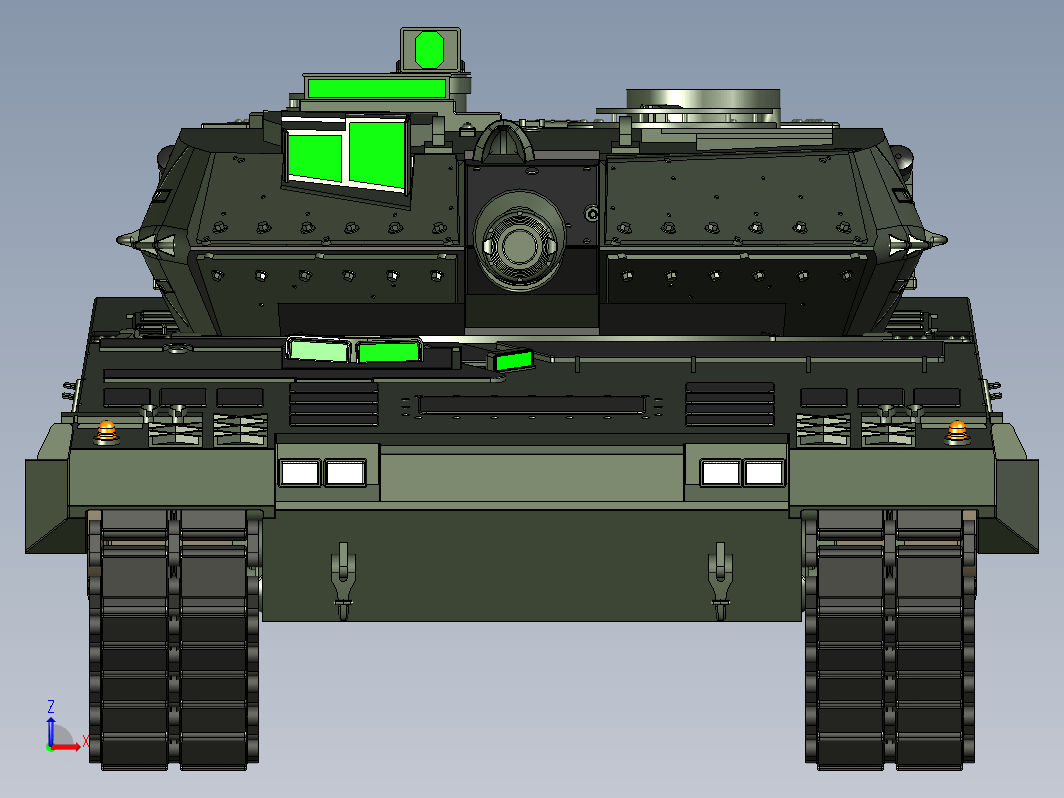 豹2 Leopard-2A6主战坦克