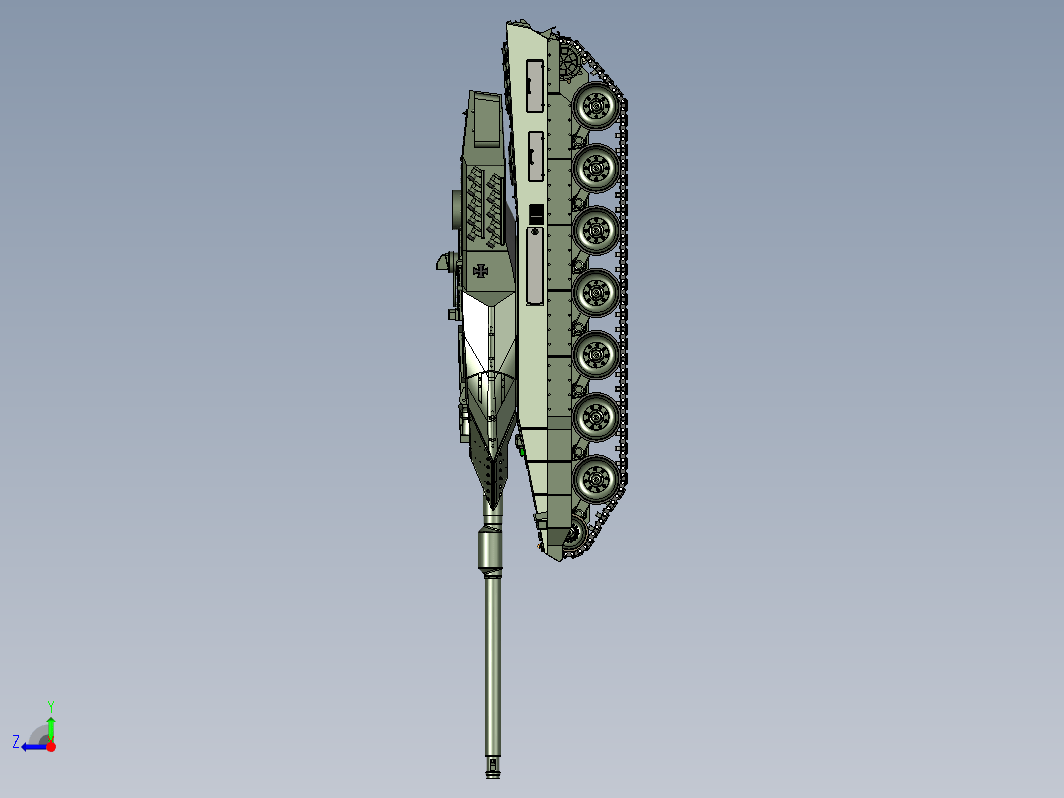 豹2 Leopard-2A6主战坦克