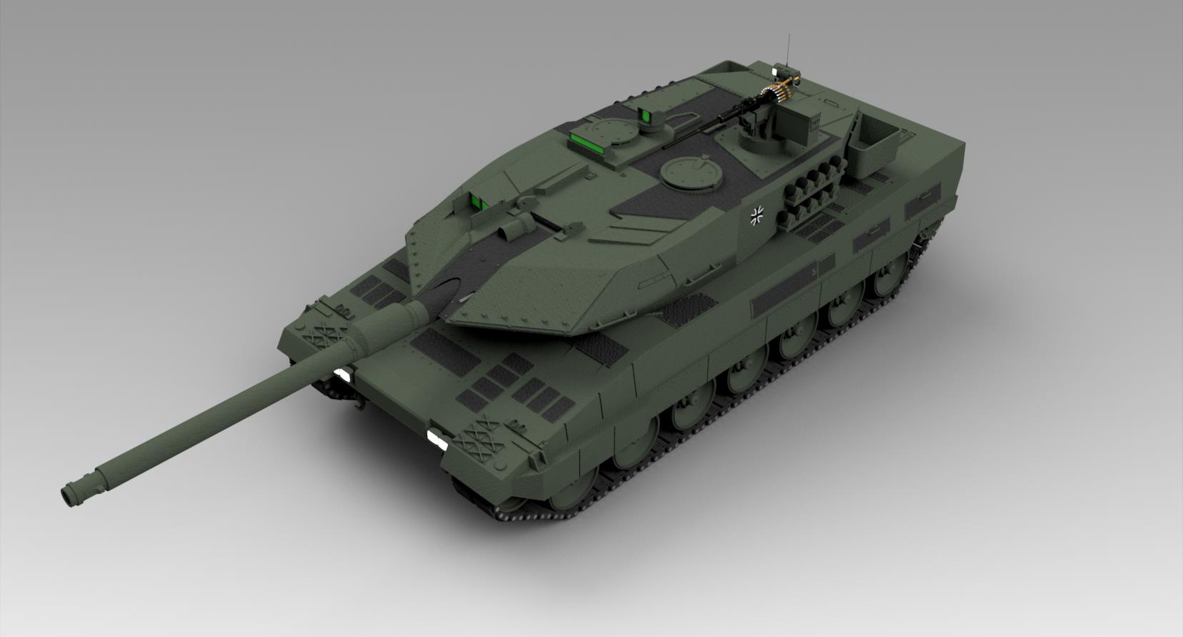 豹2 Leopard-2A6主战坦克